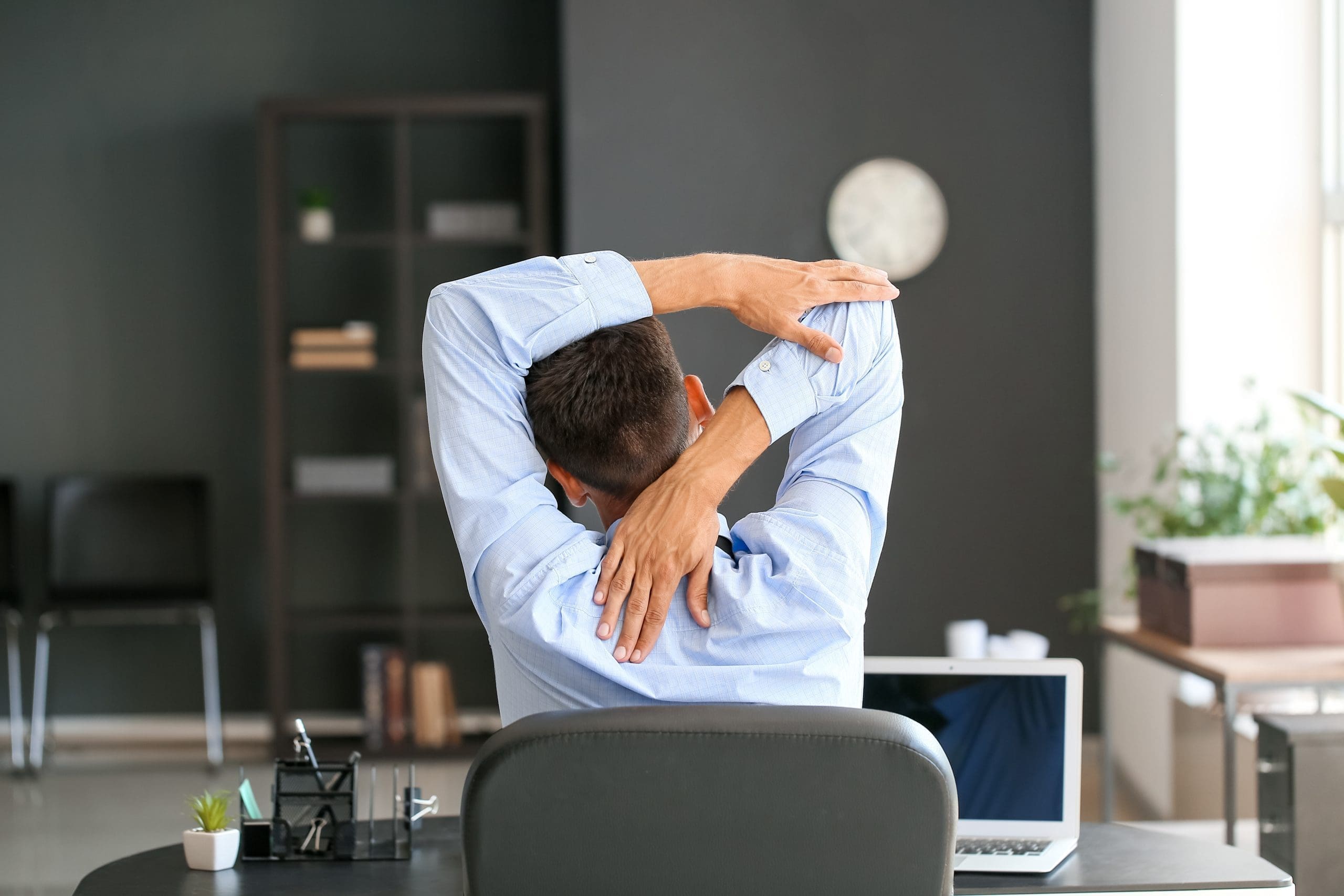 a spine with scoliosis curvature